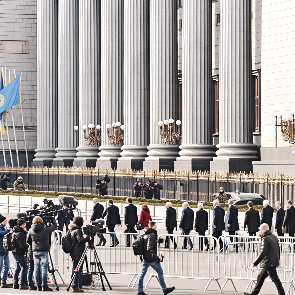 The U.S. Capitol, amidst rising tensions over a potential government shutdown.