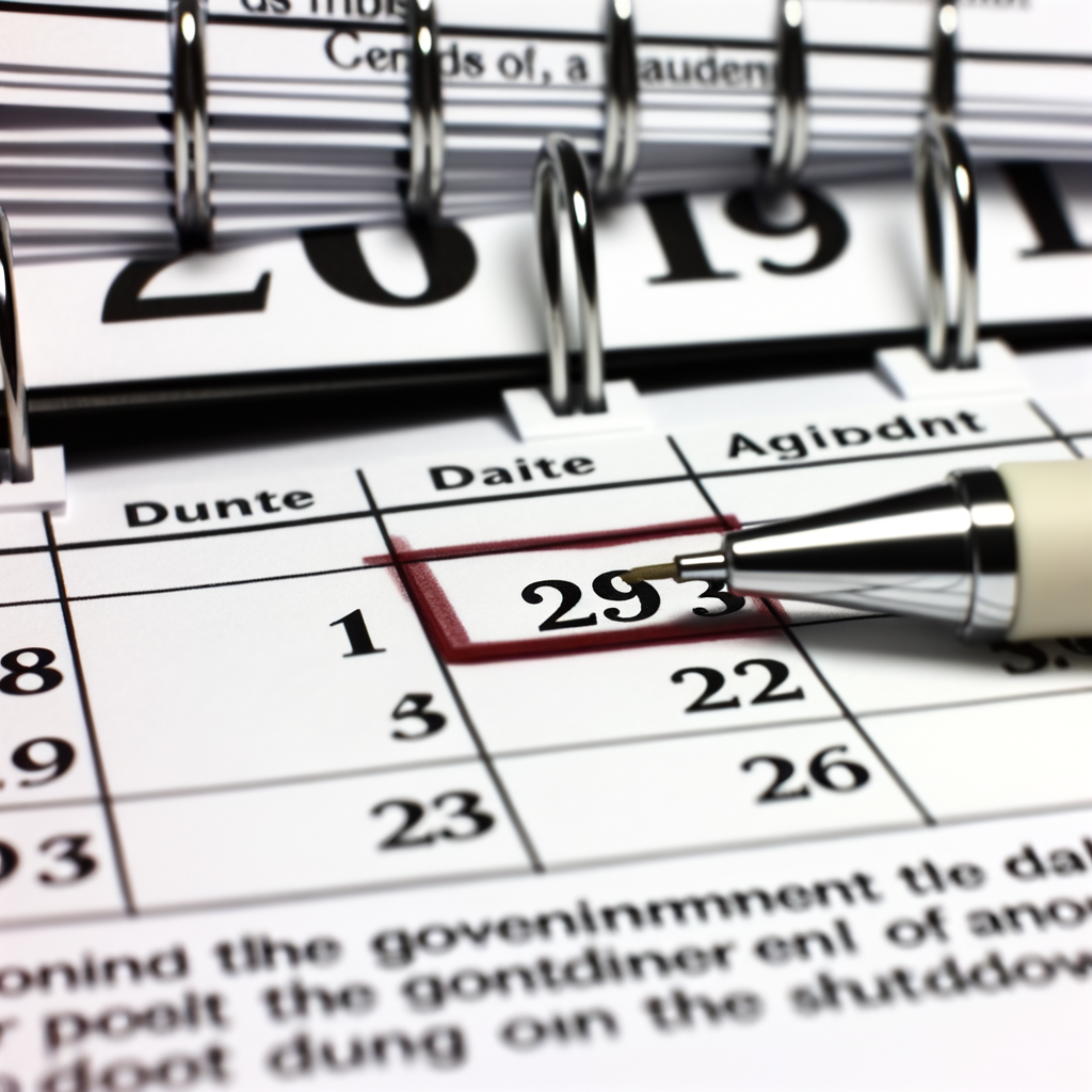 Countdown to the government funding deadline.